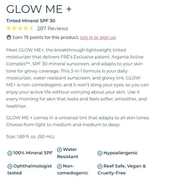 •FRÉ•  GLOW ME + - Picture 8 of 8